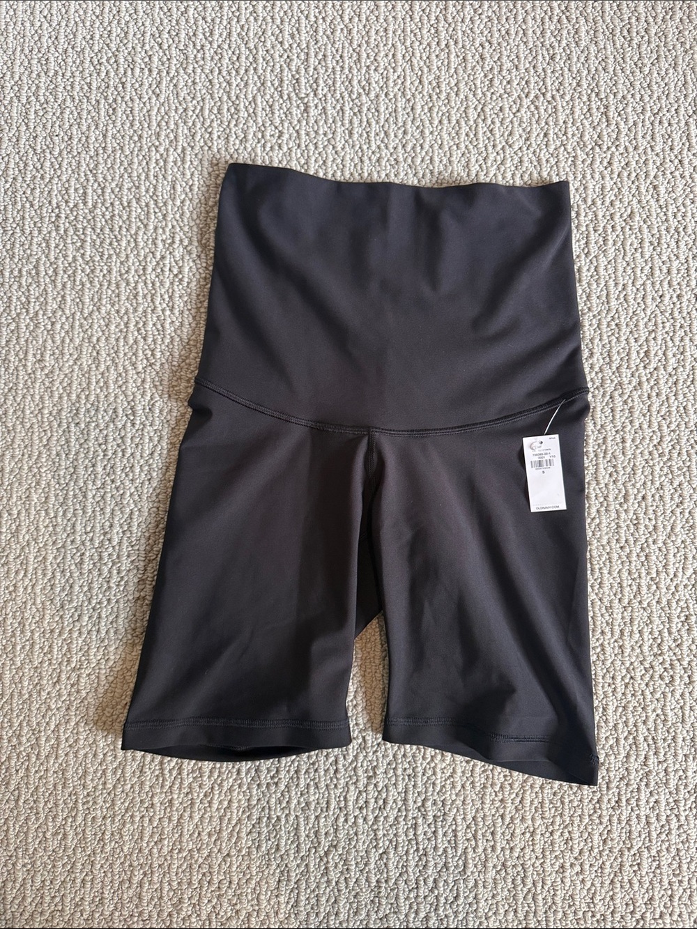 Old Navy Black High-Waist Bike Shorts